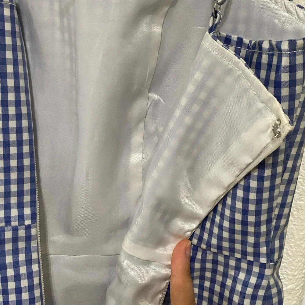 LPA Gingham Dress XXS Martina - Picture 4 of 5
